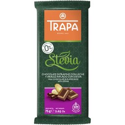 Chocolat Rice Puffed avec Stevia 75g