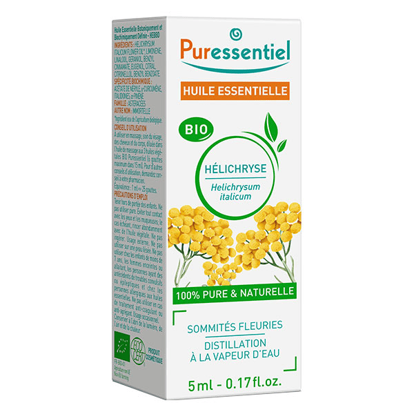 Huile Essentielle Immortelle Hélichryse Bio 5ml