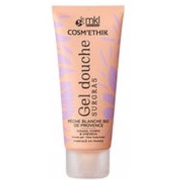 Cosm'éthik Gel Douche Surgras Pêche Blanche Bio 100ml
