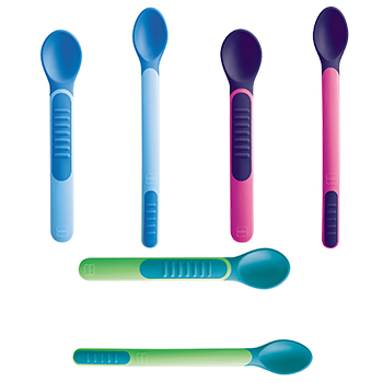 Cuillère thermosensible + étui x 2