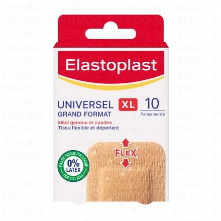 Universel XL-Pansements genoux et coudes x10