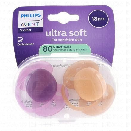 Ultra Soft - Sucette +18mois neutre