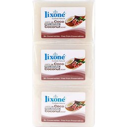 Lixoné Jabón Coco 100% Natural 3 125g
