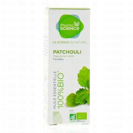Huile essentielle de Patchouli bio flacon 5 ml
