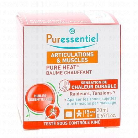 Baume Pure Heat - Articulations & Muscles 20ml