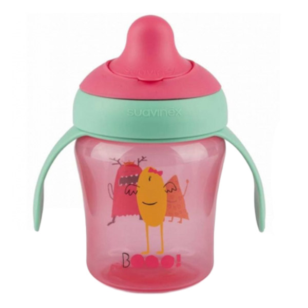 Tasse d'Apprentissage Booo Rose +6m