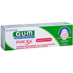 Gum® Paroex 0.12% gel dentifrice anti-plaque
