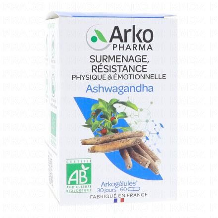 Arkogelules - Ashwagandha bio 60 gélules