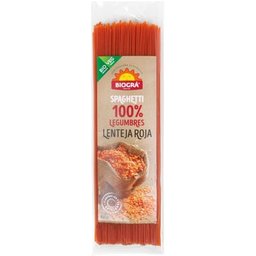 Spagueti Lentejas Rojas Bio 250g