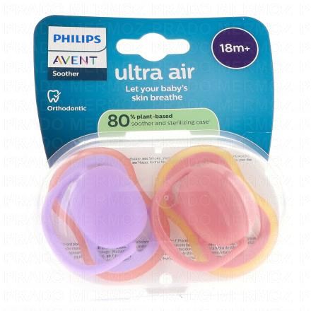 Ultra Air - Sucettes Orthodontiques +18 Mois fun