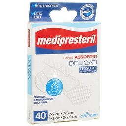 Medipresteril Pansements Doux et Délicats 40uts