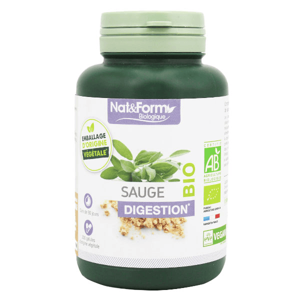 Bio Sauge 200 gélules végétales