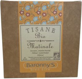 Tisane matinale BIO