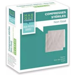 Compresse Sterile Non TissÃ©e 10x10cm 10uts