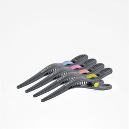 Pincettes de Séparation Noires Détails Couleur 10cm Pack 4uts