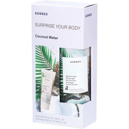 Coffret Surprise your Body Eau de Noix de Coco Lait corporel + Gel douche