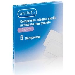 Comprimé Adhésif Stérile 10X6cm 5uts