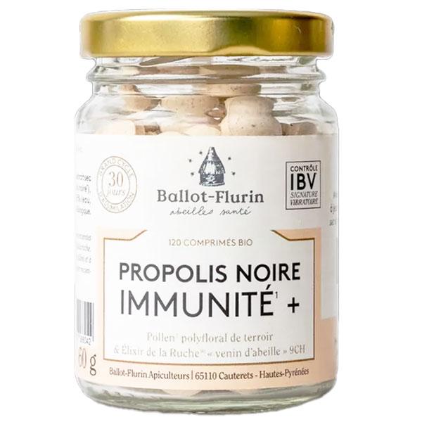 Santé Propolis Noire Immunité+ Bio 120 comprimés