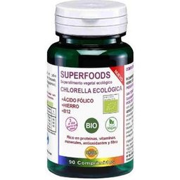 Chlorella Eco + Acide Folique + Fer + B12 90Comp