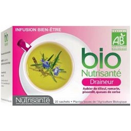 Nutrisanté Infusion Bio Draineur 20 Sachets