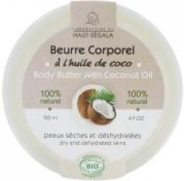 Beurre Corporel à l'Huile de Coco Bio 120 ml - Pot 120 ml