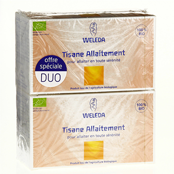 Maternité - Tisane allaitement bio lot de 2 boîtes x 20 sachets