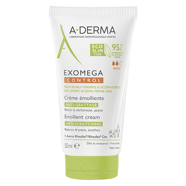 Exomega Control Crème Émolliente Anti-Grattage 50ml