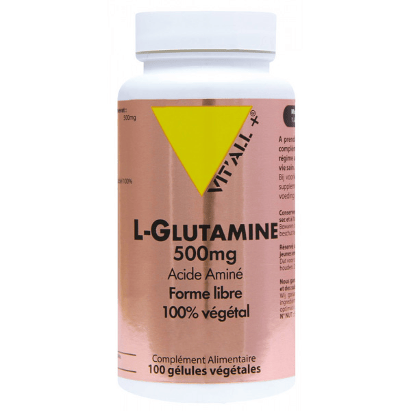 L-Glutamine 500mg 100 gélules végétales