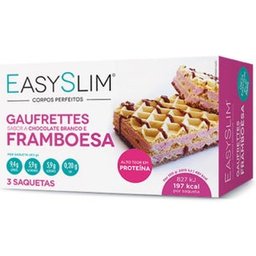 Gaufrettes Chocolate Branco e Framboesa 3x42g