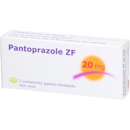 Pantoprazole Comprimés gastro-résistants 20 mg