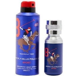 B H Polo Club Homme Nº8 Edt+Déodorant Spray