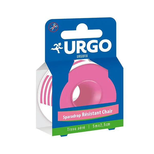 Urgofix Sparadrap Résistant Chair 2,5cm x 5m