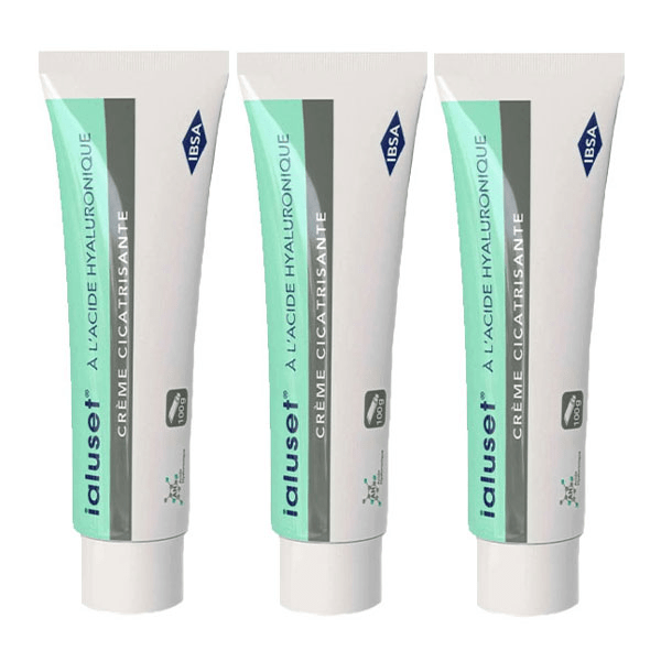 Ialuset Crème Cicatrisante 100g Lot de 3