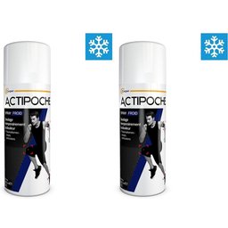 Actipoche - Spray Froid - Apaise et soulage temporairement la douleur - Cryothérapie - 1 unité - 400ml
