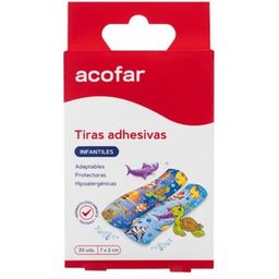 Bandes Plastique pour Enfants 20uts