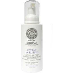 Natura Siberian Facial Jab¢n nettoyant anti-âge profond, caviar russe 175 ml