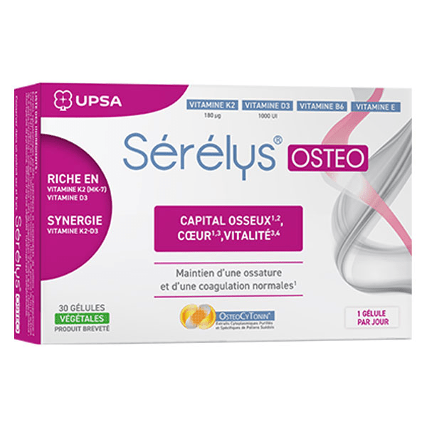 Sérélys Ostéo 30 gélules végétales