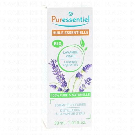 Huile essentielle lavande vraie bio flacon 30ml