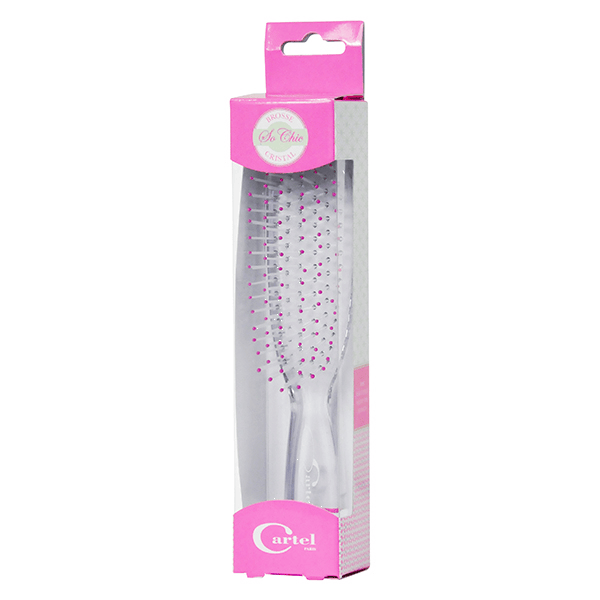 Cartel by Petite Brosse à Cheveux Cristal Rose