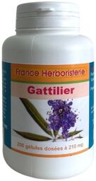 GELULES GATTILIER 200 gélules dosées à 210mg.