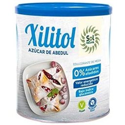 Sucre naturel de bouleau Xylitol sans lactose 500Gr