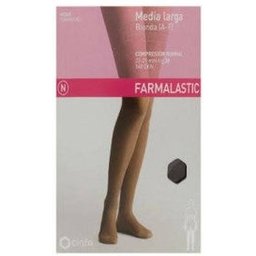 Bas Long Dentelle (A-F) Compression Normale Cappuccino TS
