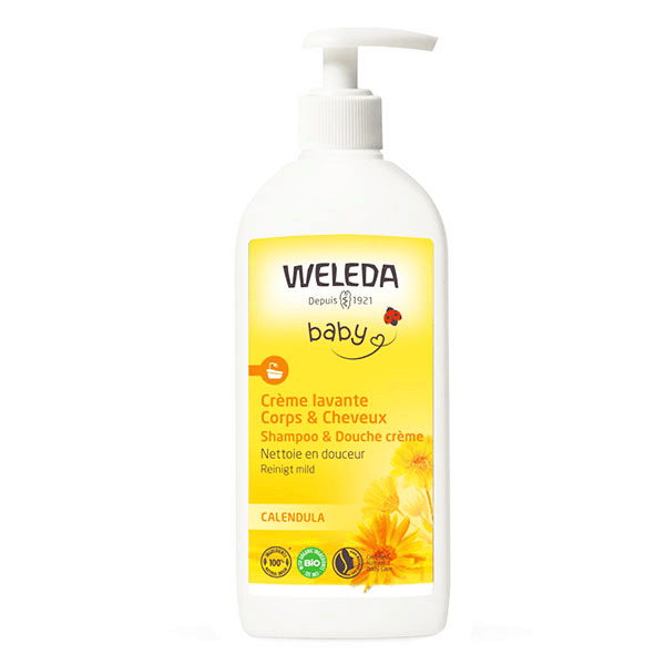 Crème Lavante Corps et Cheveux Calendula 400ml