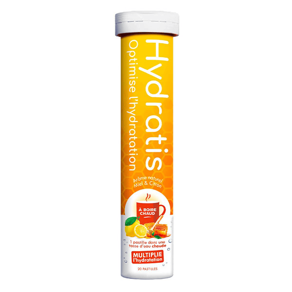 [Chaud] Boost l'Hydratation*, Electrolyte, 20 Pastilles Miel Citron