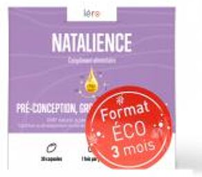 Léro Natalience 3 Mois Lot de 3 x 30 Capsules - Lot 3 boîtes de 30 capsules
