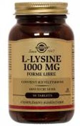 L-Lysine 1000 mg 50 Comprimés - Flacon 50 comprimés