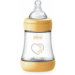 Biberón Perfect 5 Eco+ Silicona 150ml Amarillo 1ud