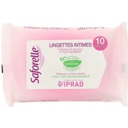 Lingettes Intimes Pack De 10 Lingettes