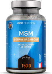 MSM en poudre- 150 grammes