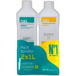 Pack Gel con Colágeno + Gel Multicereales 2x1L